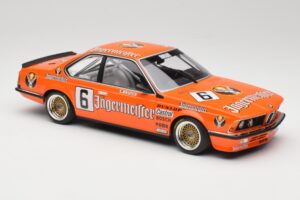 BMW 635CSi E24 Jagermeister #6 H. Stuck Bergischer Lowe Zolder DPM 1984 Minichamps 1:18 155842506 Metall - pilt 4/6