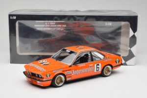 BMW 635CSi E24 Jagermeister #6 H. Stuck Bergischer Lowe Zolder DPM 1984 Minichamps 1:18 155842506 Metall - pilt 6/6