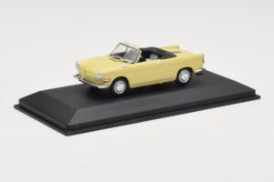 BMW 700 Kabriolett Kollane Minichamps 1:43 BMW002 Metall - pilt 2/4