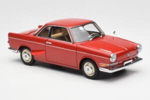 BMW 700 Sport Coupe Spanish Punane AUTOart 1:18 70652 Metall - pilt 6/8