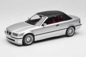 BMW Alpina B3 E36 3.2 Kabriolett Arctic Silver MCG 1:18 MCG18322 Metall - pilt 2/8