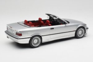 BMW Alpina B3 E36 3.2 Kabriolett Arctic Silver MCG 1:18 MCG18322 Metall - pilt 3/8