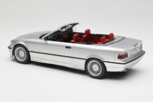 BMW Alpina B3 E36 3.2 Kabriolett Arctic Silver MCG 1:18 MCG18322 Metall - pilt 7/8