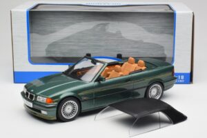 BMW Alpina B3 E36 3.2 Kabriolett Oxford Green MCG 1:18 MCG18321 Metall - pilt 8/8