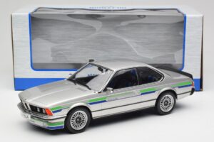 BMW Alpina B7 Turbo E24 Polaris Silver MCG 1:18 MCG18234 Metall - pilt 6/6