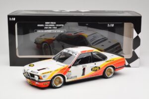 BMW 635CSi E24 BMW Italia #1 U. Grano / H. Kelleners Spa 1983 Minichamps 1:18 155832601 Metall - pilt 6/6