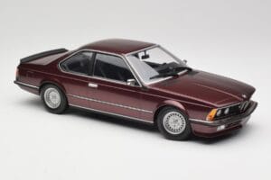 BMW 635 CSi E24 Karmesinrot Metallic Minichamps 1:18 155028105 Metall - pilt 4/6