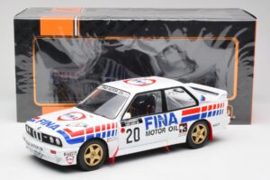 BMW E30 M3 #20 M. Duez / A. Lopes 1000 Lakes Rally 1989 IXO 1:18 18RMC132 Metall - pilt 6/6
