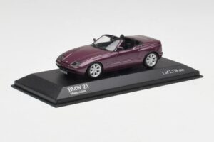 BMW Z1 E30 Lilla Metallik Minichamps 1:43 400020101 Metall - pilt 2/5