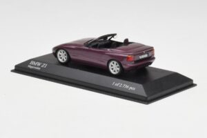 BMW Z1 E30 Lilla Metallik Minichamps 1:43 400020101 Metall - pilt 3/5