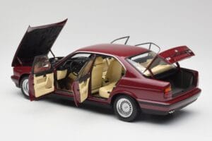 BMW 535i E34 Punane Minichamps 1:18 100024002 Metall - pilt 5/8