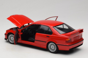 BMW 318is E36 Hellrot UT Models 1:18 180024302-R1 Metall - pilt 5/8