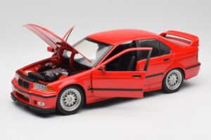 BMW 318is E36 Punane UT Models 1:18 180024302 Metall - pilt 2/8