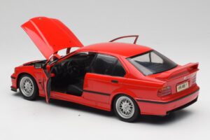 BMW 318is E36 Punane UT Models 1:18 180024302 Metall - pilt 5/8
