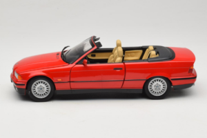 BMW 3 Series E36 Kabriolett Punane UT Models 1:18 BMW005 Metall - pilt 4/8
