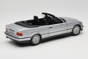 BMW 3 Series E36 Kabriolett Hõbedane UT Models 1:18 BMW008 Metall - pilt 3/8
