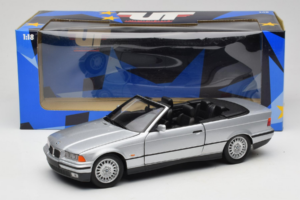 BMW 3 Series E36 Kabriolett Hõbedane UT Models 1:18 BMW008 Metall - pilt 8/8