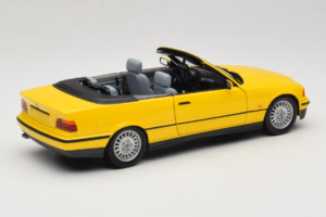 BMW 3 Series E36 Kabriolett Kollane UT Models 1:18 BMW007 Metall - pilt 3/8