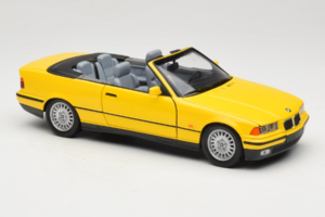 BMW 3 Series E36 Kabriolett Kollane UT Models 1:18 BMW007 Metall - pilt 6/8