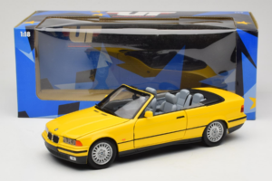 BMW 3 Series E36 Kabriolett Kollane UT Models 1:18 BMW007 Metall - pilt 8/8
