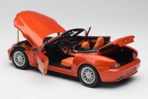 BMW Z3 E36 2.8 Phoenix Oranž UT Models 1:18 20442 Metall - pilt 5/8