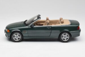 BMW 3 E46 Kabriolett Roheline Kyosho 1:18 80430009757 Metall - pilt 4/8