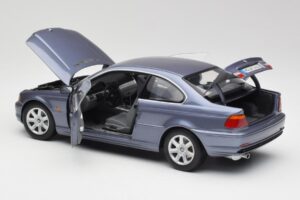 BMW 318Ci E46 Sinine Kyosho 1:18 80439411583 Metall - pilt 5/8