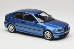 BMW 318ti E46 Compact Estoril Blue Otto 1:18 OT462 Vaik - pilt 4/6