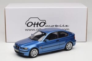 BMW 318ti E46 Compact Estoril Blue Otto 1:18 OT462 Vaik - pilt 6/6