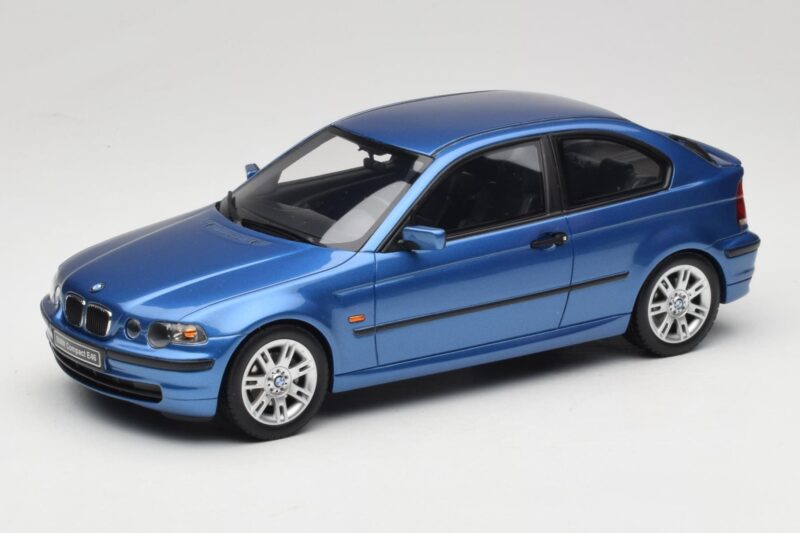 BMW 318ti E46 Compact Estoril Blue Otto 1:18 OT462 Vaik