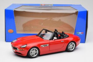 BMW Z8 E52 Roadster Erkpunane Bburago 1:18 12032 Metall - pilt 8/8