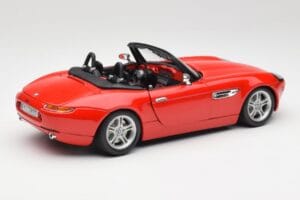BMW Z8 E52 Punane Bburago 1:18 Z8001 Metall - pilt 3/8