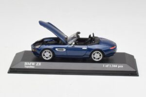 BMW Z8 E52 Topaas Sinine Minichamps 1:43 431028740 Metall - pilt 4/5