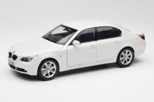 BMW E60 545i Alpine Valge Kyosho 1:18 08591W Metall