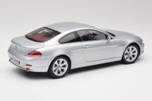 BMW 645Ci E63 Hõbedane Kyosho 1:18 80430153285 Metall - pilt 3/8