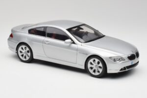 BMW 645Ci E63 Hõbedane Kyosho 1:18 80430153285 Metall - pilt 6/8