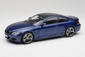 BMW M6 E63 Sinine Kyosho 1:18 80430413351 Metall