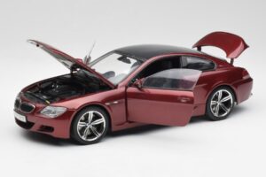 BMW M6 E63 Punane Kyosho 1:18 80430398134 Metall - pilt 2/8