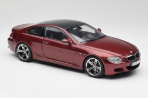 BMW M6 E63 Punane Kyosho 1:18 80430398134 Metall - pilt 6/8