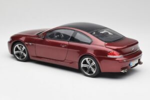 BMW M6 E63 Punane Kyosho 1:18 80430398134 Metall - pilt 7/8