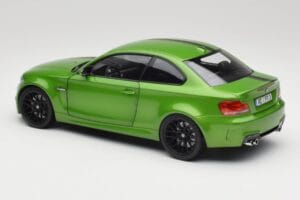 BMW 1-seeria E82 Coupe Taiga Green Metallic Minichamps 1:18 110020024 Metall - pilt 7/8