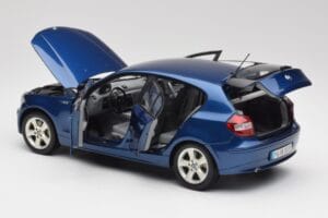 BMW 1 E87 Sydney Sinine Kyosho 1:18 80430308600 Metall - pilt 5/8