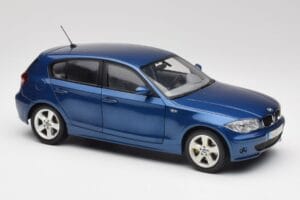 BMW 1 E87 Sydney Sinine Kyosho 1:18 80430308600 Metall - pilt 6/8