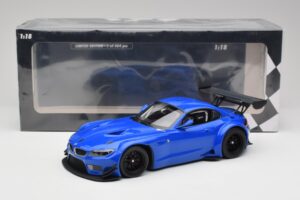 BMW Z4 E89 GT3 Le Mans Sinine Minichamps 1:18 151122302 Metall - pilt 6/6
