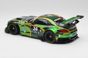 BMW Z4 E89 GT3 #24 Saudi Falcons K. Al Faisal / A. Binladen Dubai 24 Hours 2013 Minichamps 1:18 151132324 Metall - pilt 5/6