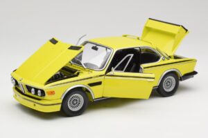 BMW 3.0 CSL E9 Kollane Minichamps 1:18 180029028 Metall - pilt 2/8