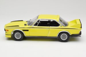 BMW 3.0 CSL E9 Kollane Minichamps 1:18 180029028 Metall - pilt 4/8
