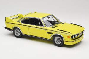 BMW 3.0 CSL E9 Kollane Minichamps 1:18 180029028 Metall - pilt 6/8