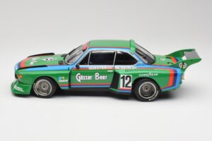 BMW 3.5 CSL E9 Gruppe 5 #12 H. Quester / G. Nilsson Zeltweg Winner 1976 Minichamps 1:18 180762012 Metall - pilt 4/8