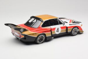 BMW 3.5 CSL E9 Gruppe 5 #4 J. Fitzpatrick / T. Walkinshaw Silverstone Winner 1976 Minichamps 1:18 180762004 Metall - pilt 3/8